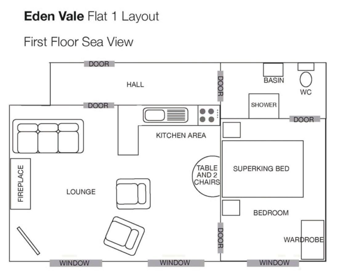 Eden Vale First Floor Sea View * Morecambe